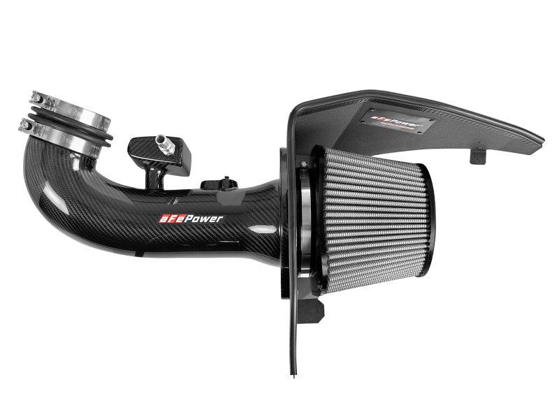 aFe Track Series Carbon Fiber Pro Dry S AIS - 16-19 Chevrolet Camaro SS V8-6.2L - DTX Performance