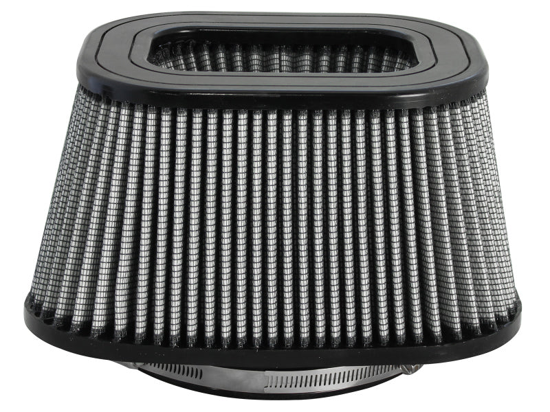 aFe MagnumFLOW Pro DRY S Universal Air Filter 7.13in F x (8.70x 10.60)in B x (6.50x8.60)in T x 5in H - DTX Performance