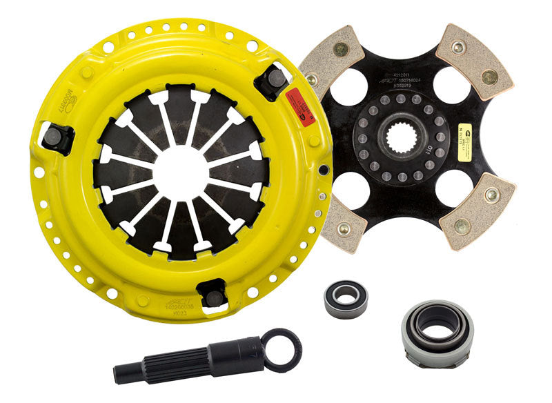 ACT 1988 Honda Civic HD/Race Rigid 4 Pad Clutch Kit - DTX Performance