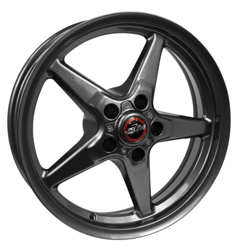 Race Star 92 Drag Star Bracket Racer 17x4.5 5x115 B.C./ 1.75 B.S. Metallic Gray Wheel - DTX Performance