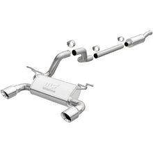 Load image into Gallery viewer, MagnaFlow 2018 Jeep Wrangler L4-2.0L 3in 409SS Cat-Back Exhaust System w/Dual Split Rear Exit - DTX Performance