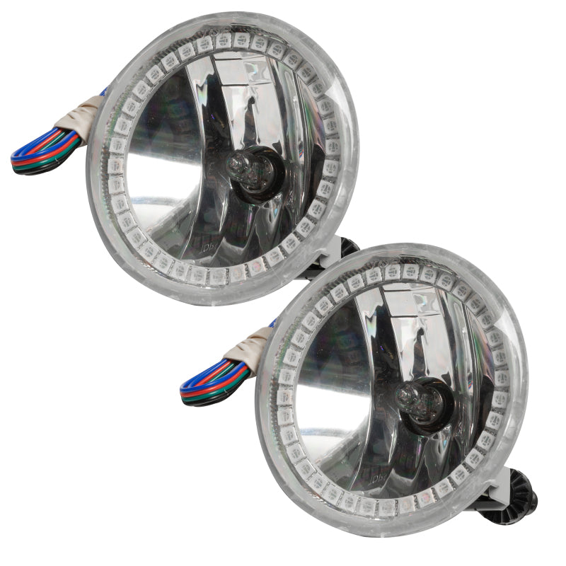 Oracle Lighting 07-13 GMC Yukon Pre-Assembled LED Halo Fog Lights -Blue - DTX Performance