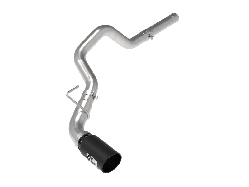 aFe LARGE BORE HD 3in 409-SS DPF-Back Exhaust w/Black Tip 14-18 RAM 1500 EcoDiesel V6-3.0L (td) - DTX Performance