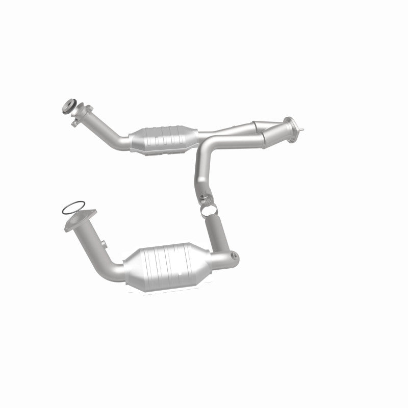 MagnaFlow Conv DF 02-06 Cadillac Escalade / 02-06 Chevy Avalanche 5.3L Dual Conv Y-Pipe Assembly 2WD - DTX Performance