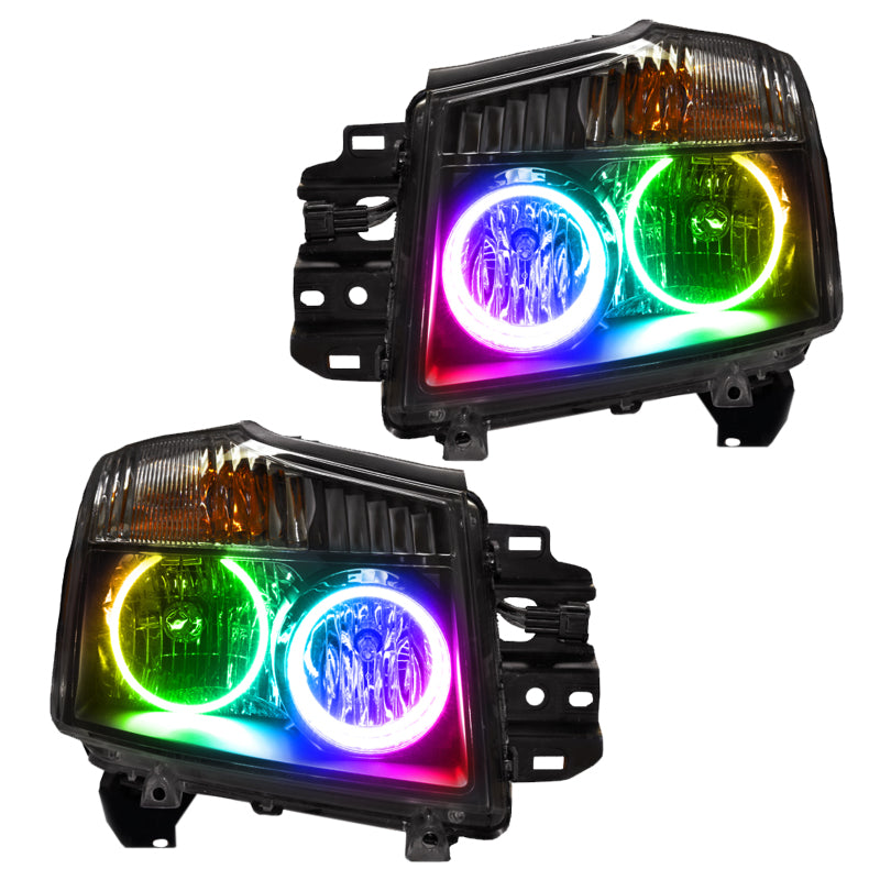 Oracle 08-15 Nissan Titan SMD HL - ColorSHIFT w/ Simple Controller - DTX Performance