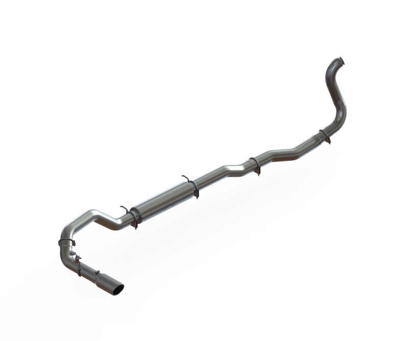 MBRP 89-93 Dodge 2500/3500 Cummins 2WD ONLY Turbo Back Single Side Exit Alum Exhaust System - DTX Performance