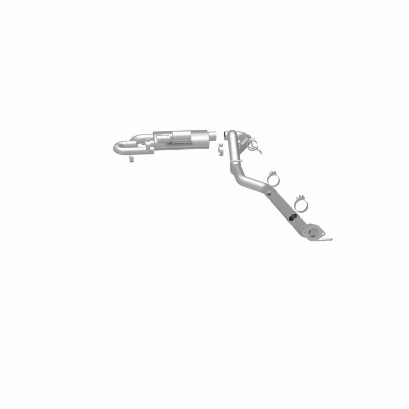 MagnaFlow 2021 Ford Bronco Overland Series Cat-Back Exhaust w/ Single Straight Driver Exit- No Tip - DTX Performance