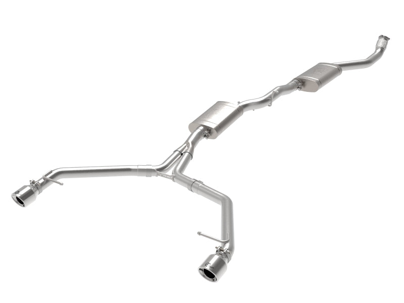 afe MACH Force-Xp 13-16 Audi Allroad L4 SS Cat-Back Exhaust w/ PolishedTips - DTX Performance