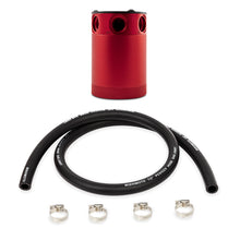 Load image into Gallery viewer, Mishimoto Compact Baffled Oil Catch Can 3-Port - Red - DTX Performance