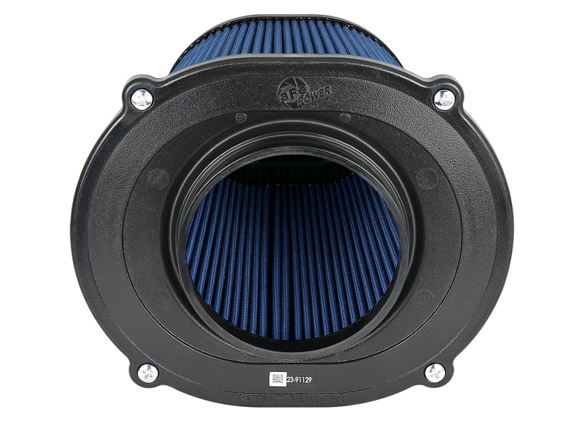 aFe Quantum Pro-5 R Air Filter Inverted Top - 5in Flange x 9in Height - Oiled P5R - DTX Performance