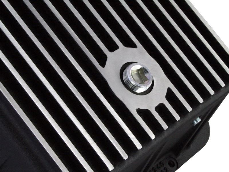 aFe Power Cover Trans Pan Machined Trans Pan GM Diesel Trucks 01-12 V8-6.6L Machined - DTX Performance