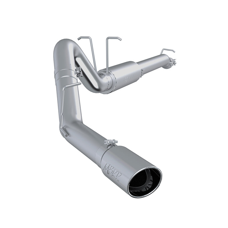 MBRP 11-13 Ford F-250/350/450 6.2L V8 Gas 4in Cat Back Single Side T409 Exhaust System - DTX Performance