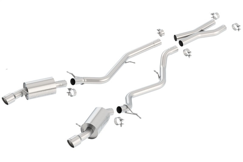 Borla 07-08 BMW 335i coupe/sedan aggressive catback exhaust system - DTX Performance