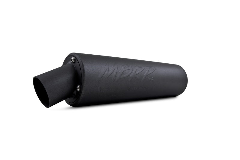 MBRP Universal Utility Muffler - Black - DTX Performance