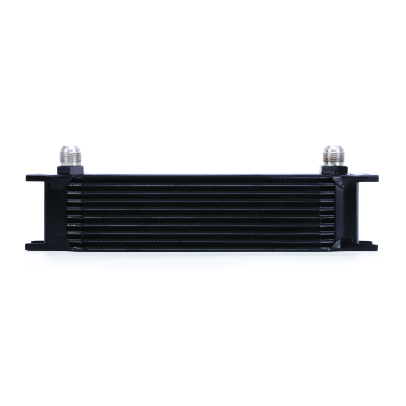 Mishimoto Universal 10 Row Oil Cooler - Black - DTX Performance