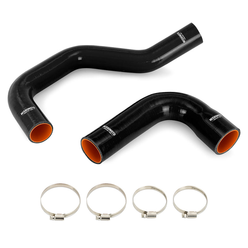 Mishimoto 1991-1993 Dodge 5.9L Cummins Silicone Coolant Hose Kit Black - DTX Performance