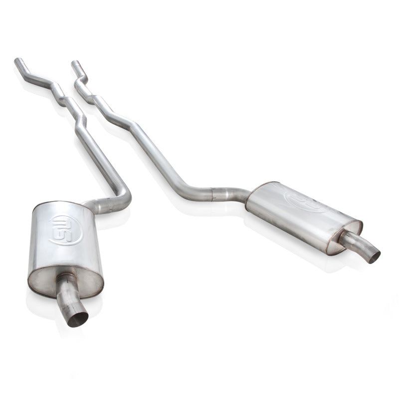 Stainless Works 1968-72 Corvette Exhaust SB 2-1/2in Factory Style Mufflers - DTX Performance