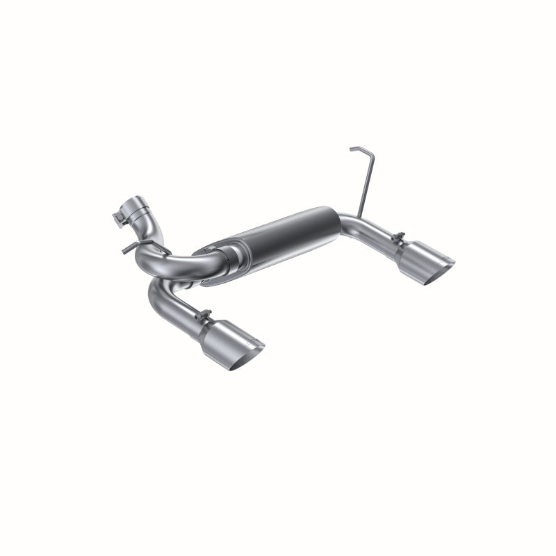 MBRP 07-14 Jeep Wrangler/Rubicon 3.6L/3.8L V6 Axle-Back Dual Rear Exit Aluminum Performance Exhuast - DTX Performance