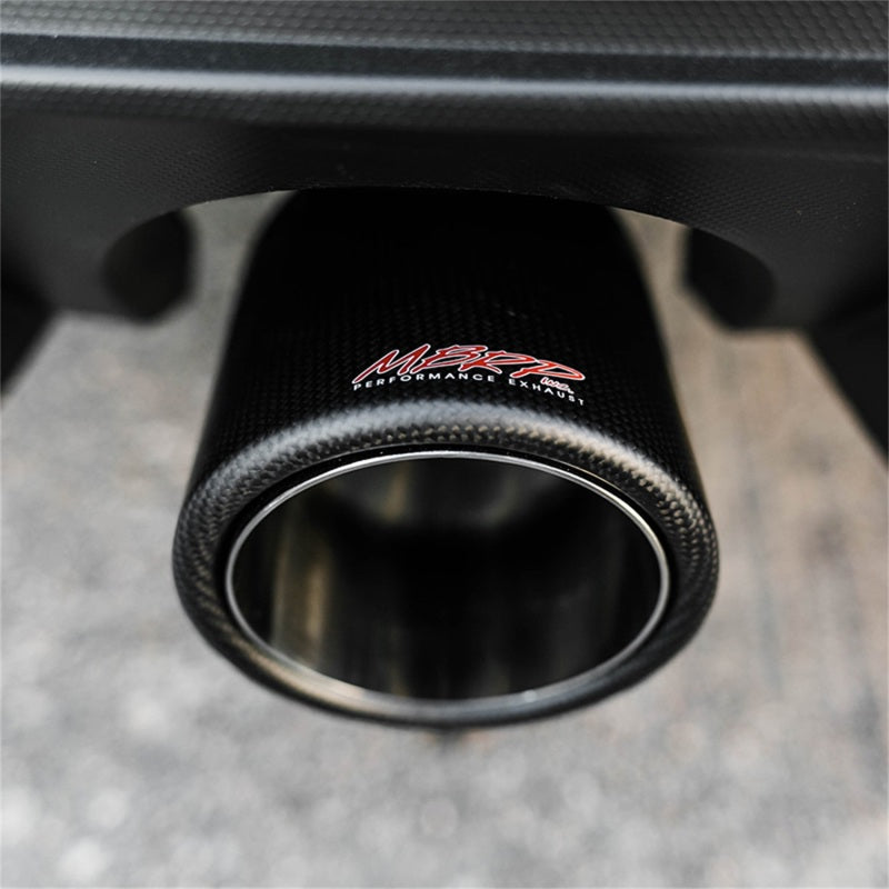 MBRP Universal Carbon Fiber Tip 4.5in OD / 3in Inlet / 7.7in L - DTX Performance