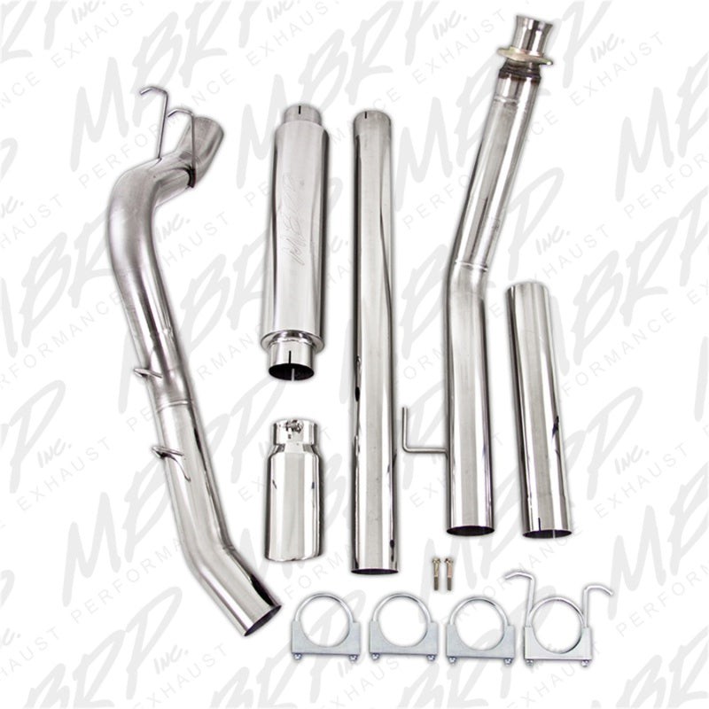 MBRP 1994-2002 Dodge 2500/3500 Cummins Turbo Back Single Side (94-97 Hanger HG6100 req.) - DTX Performance