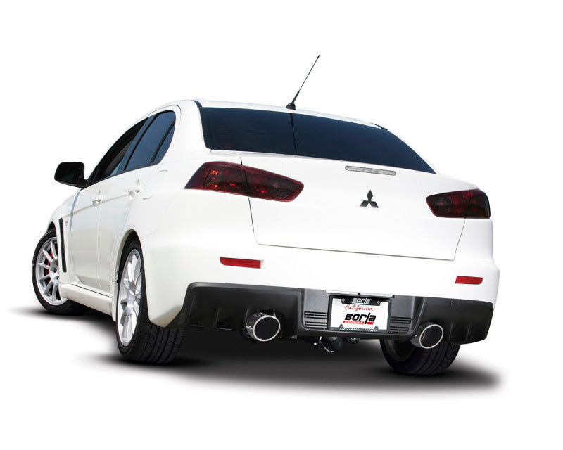 Borla 08-14 Mitsubishi EVO X Catback Exhaust - DTX Performance