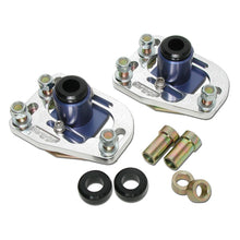 Load image into Gallery viewer, BBK 79-93 Mustang Caster Camber Plate Kit - Silver Anodized Finish - DTX Performance