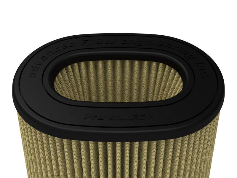 aFe Magnum FLOW Pro GUARD7 Air Filter (6-3/4 x 4-3/4)in F x (8-1/2 x 6-1/2)in B x (7-1/4 x 5)in T - DTX Performance