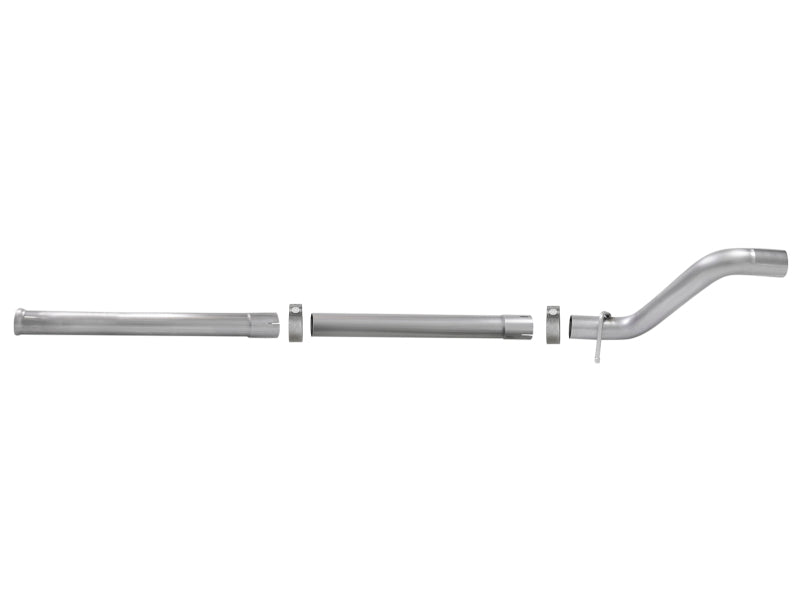 aFe MACH Force-Xp 2-1/2in 409 Stainless Steel Mid-Pipe w/Resonator Delete 18+ Jeep Wrangler JL 3.6L - DTX Performance