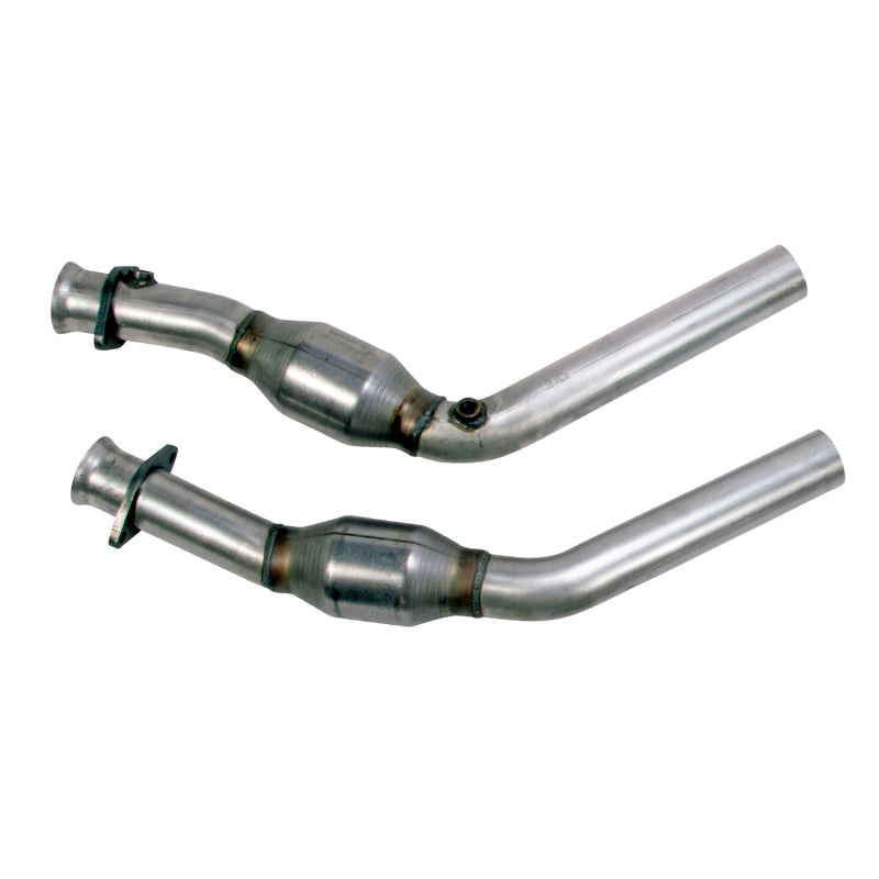 BBK 11-14 Mustang 3.7 V6 High Flow X Pipe With Catalytic Converters - 2-1/2 - DTX Performance