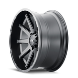 ION Type 143 20x9 / 5x127 BP / 0mm Offset / 71.5mm Hub Matte Black Wheel