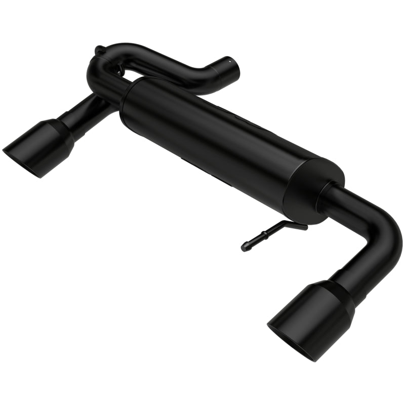 MagnaFlow 2021 Ford Bronco 2.3L I-4 Axle-Back Exhaust w/ Dual Split Rear Style Exit- Black Tips - DTX Performance