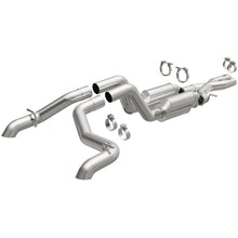 Load image into Gallery viewer, MagnaFlow Cat-Back 2021 Jeep Wrangler 6.4L Rock Crawler Series Dual Exit Stainless Exhaust - DTX Performance