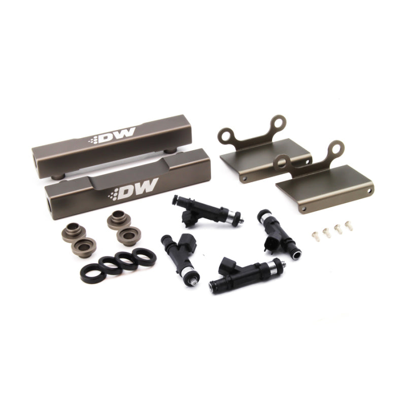 DeatschWerks 04-06 Subaru STI/LGT Side Feed to Top Feed Fuel Rail Conv Kit w/ 1000cc Injectors - DTX Performance