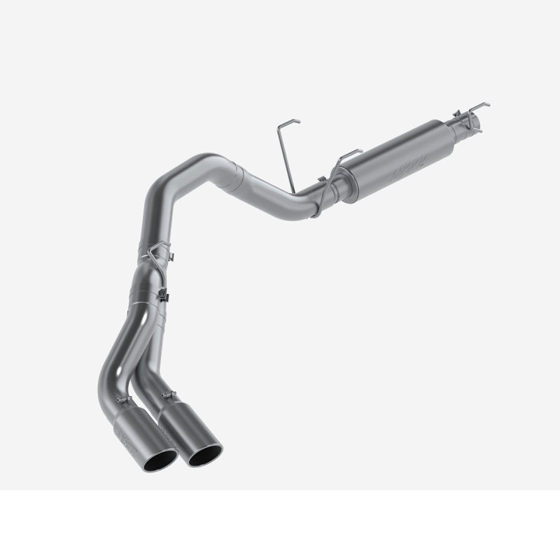 MBRP 14-16 Ram 2500/3500 6.4L 4in 409 SS Single Side Dual Outlet Cat Back Exhaust - DTX Performance