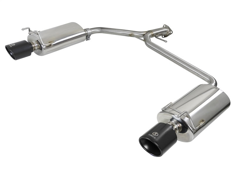 aFe Takeda 2.25-1.75in 304 SS Axle-Back Exhaust w/ Black Tips 13-17 Honda Accord Sport Sedan I4-2.4L - DTX Performance