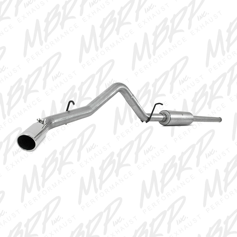 MBRP 14 Chevy/GMC 1500 Silverado/Sierra 4.3L V6/5.3L V8 Single Side Exit AL 3in Cat Back Exhaust - DTX Performance