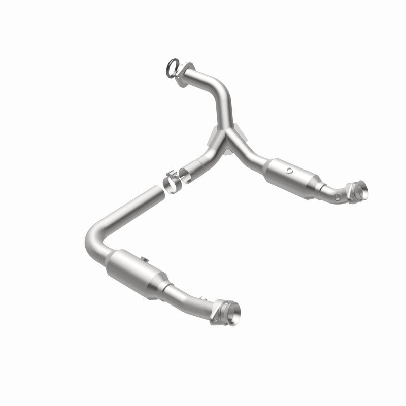 MagnaFlow Conv DF 06-09 Ford Explorer / 06-10 Mercury Mountaineer 4.6L Y-Pipe Assembly (49 State) - DTX Performance