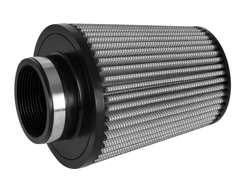 aFe MagnumFLOW Pro DRY S Universal Air Filter 3in F / 6in B / 4.5in T (Inv) / 7in H - DTX Performance