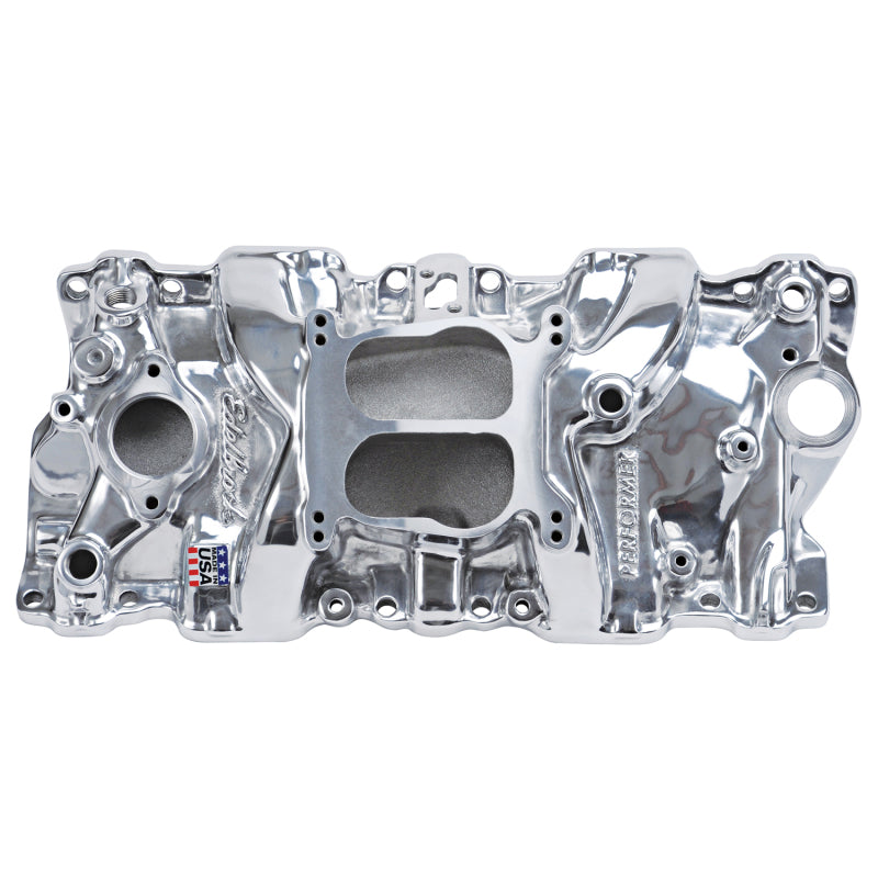 Edelbrock Performer 87-95 Polished Manifold - DTX Performance