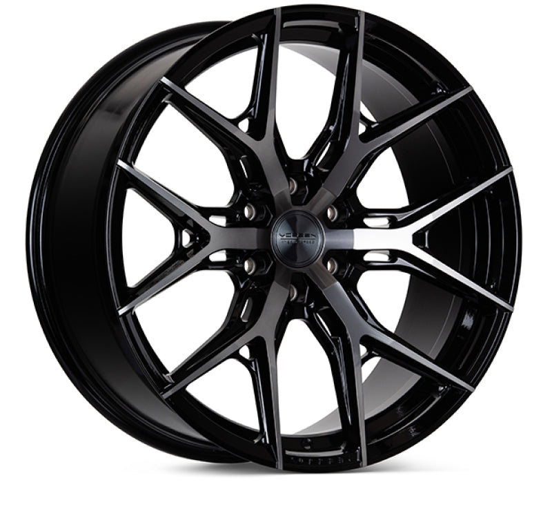 Vossen HF6-4 20x10 / 6x139.7 / ET-18 / Super Deep Face / 106.1 - Tinted Gloss Black Wheel - DTX Performance