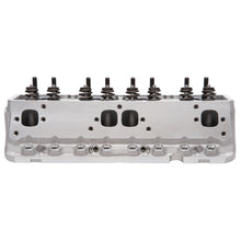 Load image into Gallery viewer, Edelbrock Cylinder Head Victor Jr SBC 23 Deg 220cc Complete for Hydraulic Roller Cam - DTX Performance