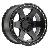 Method MR310 Con6 17x8.5 0mm Offset 6x135 87mm CB Matte Black Wheel