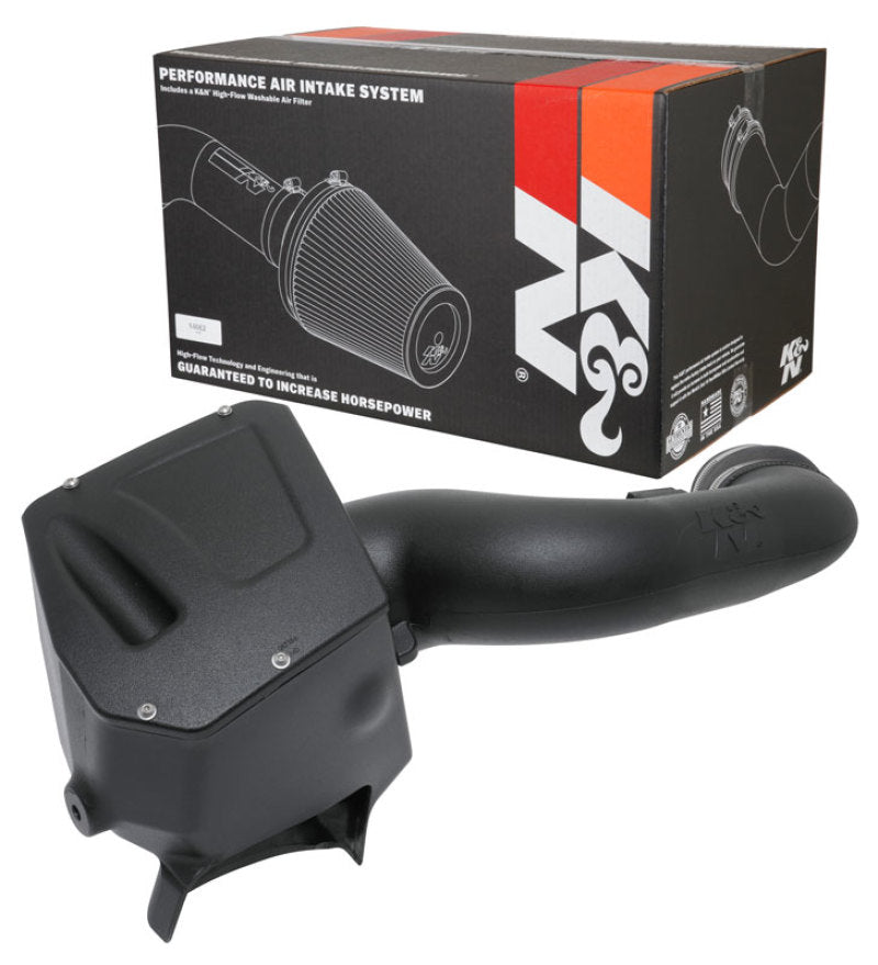 K&N 17-19 Ford F Super Duty V8-6.7L DSL 57 Series FIPK Performance Intake Kit - DTX Performance