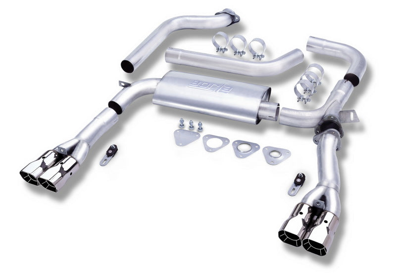 Borla 95-97 Chevrolet Camaro / Pontiac Trans Am 5.7L 3in Adjustable SS Cat-Back - DTX Performance