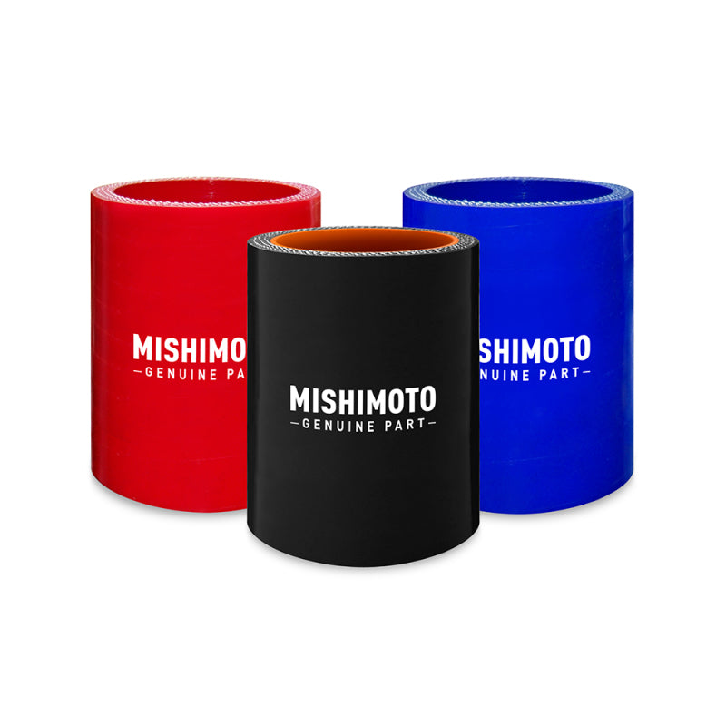 Mishimoto 2.75in Black Straight Coupler - DTX Performance