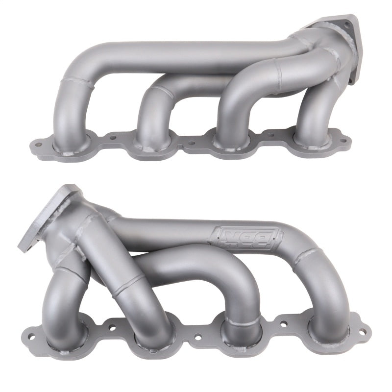 BBK 14-18 GM Truck 5.3/6.2 1 3/4in Shorty Tuned Length Headers - Titanium Ceramic - DTX Performance