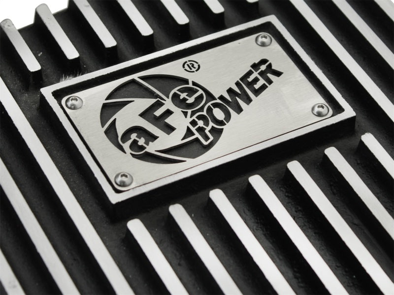 aFe Power Transmission Pan Black Machined 09-14 Ford 6R80 F-150 Trucks - DTX Performance