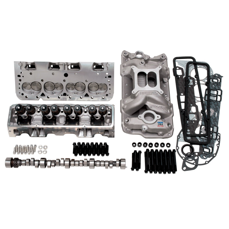 Edelbrock 435Hp Total Power Package Top-End Kit for Use On 1955 And Later SB-Chevy - DTX Performance