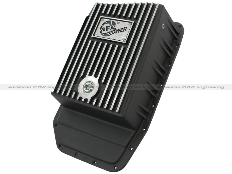 aFe Power Transmission Pan Black Machined 09-14 Ford 6R80 F-150 Trucks - DTX Performance