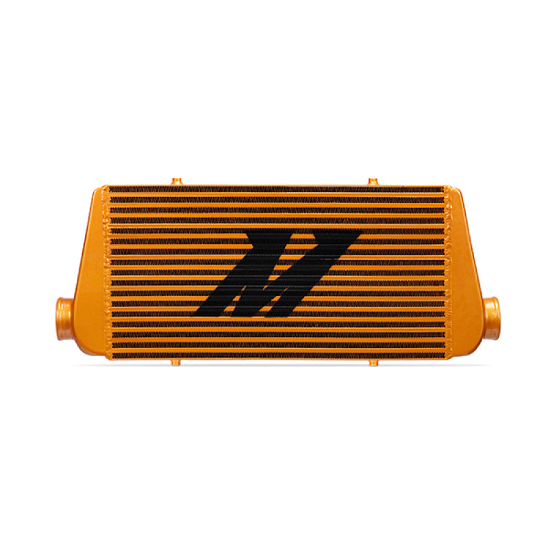 Mishimoto Universal Gold R Line Intercooler Overall Size: 31x12x4 Core Size: 24x12x4 Inlet / Outlet - DTX Performance